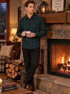 The Children’s Place Men’s Dad & Me Plaid Flannel Shirt